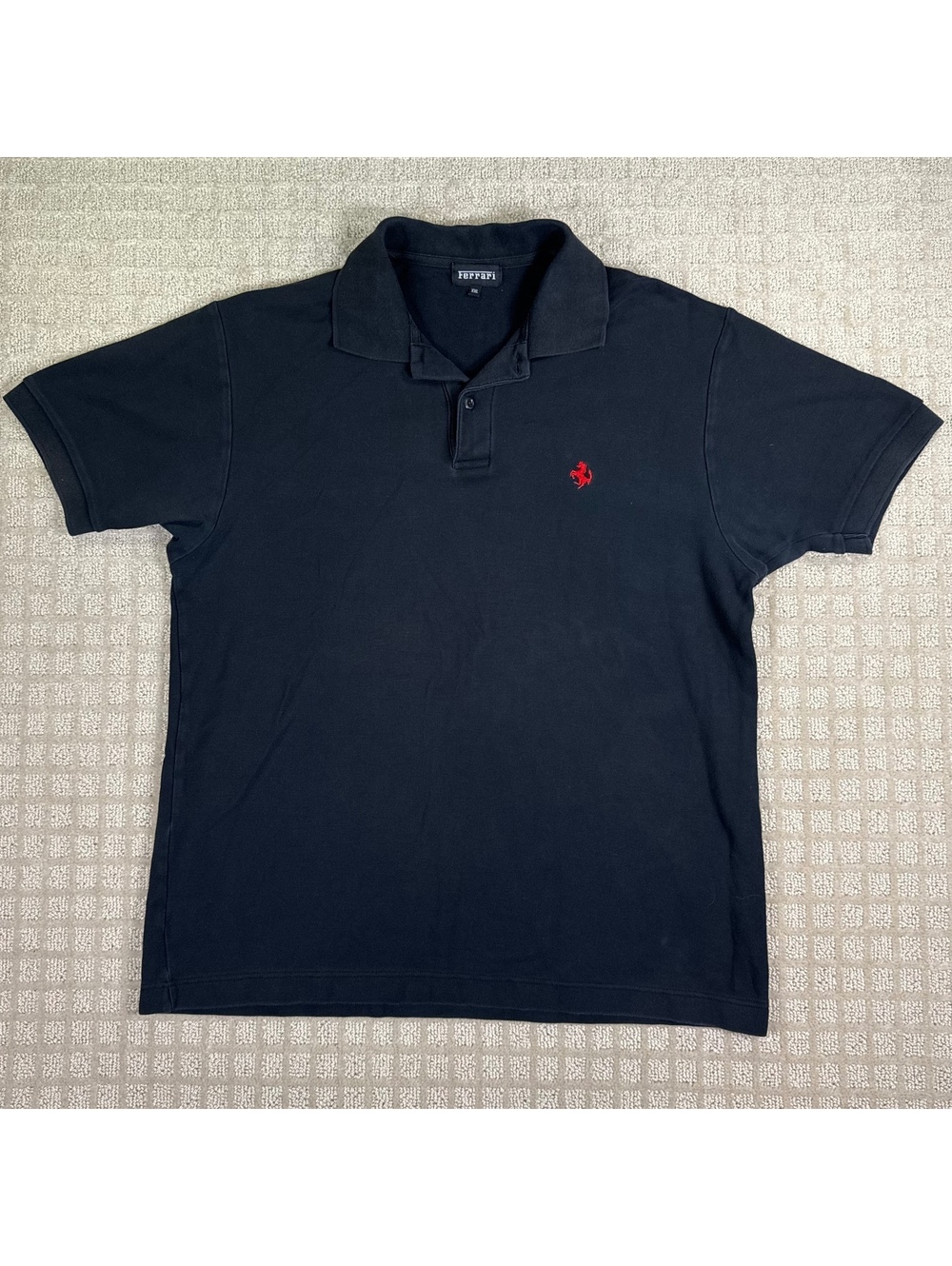 Ferrari polo shirt black xl